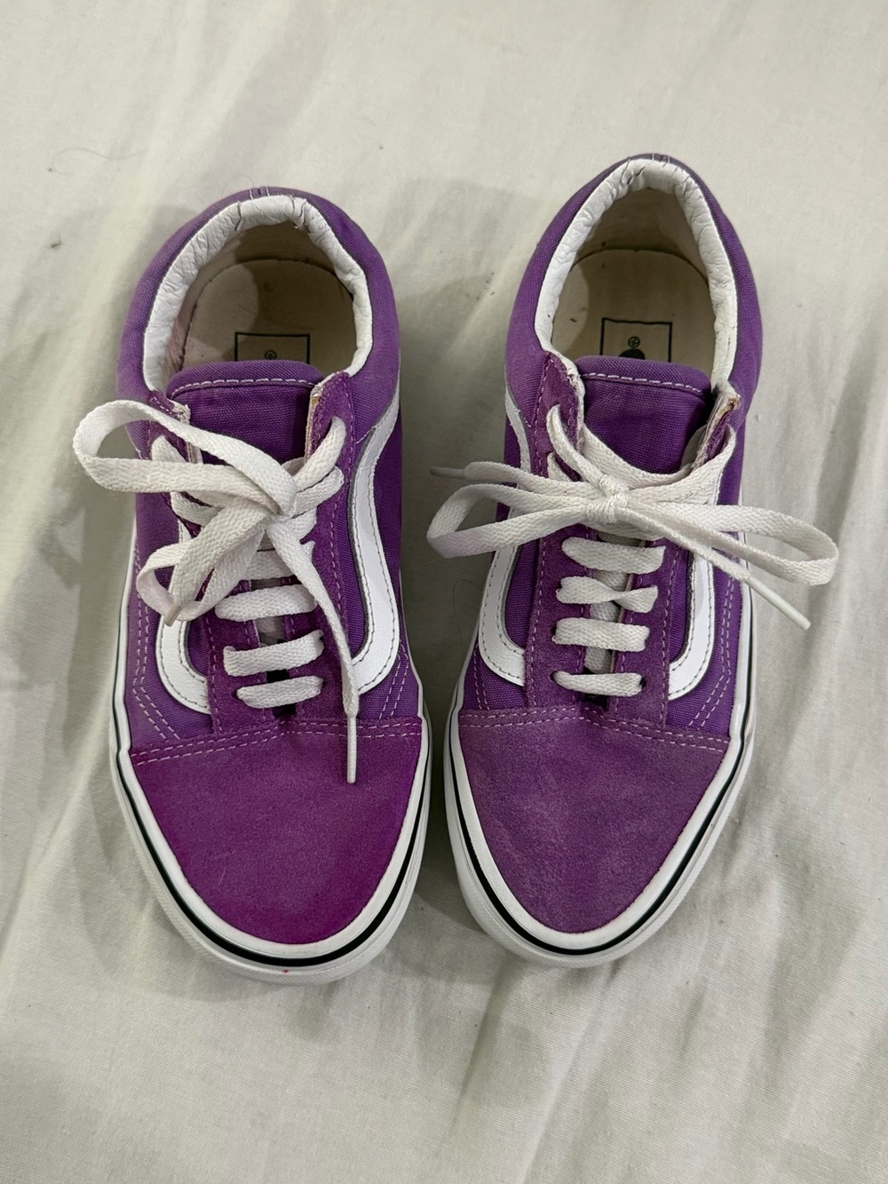 Purple Vans Old Skool Sneakers - Women's 6.5 / Men's 5.0